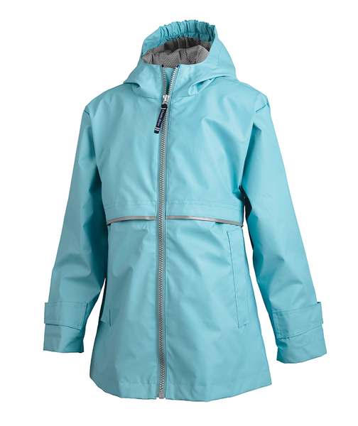 Monogrammed New Englander Rain Jacket – Southern Touch Monograms