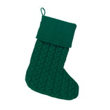 Monogrammed Cable Knit Christmas Stocking