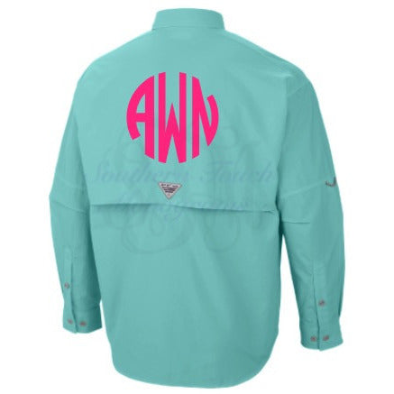 Monogrammed Men s Columbia PFG Fishing Shirt
