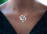 Monogrammed Classic Split Chain Necklace