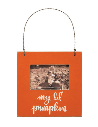 My Lil' Pumpkin Mini Hanging Frame