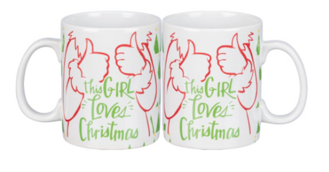 This Girl Loves Christmas Mug