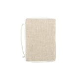 Monogrammed Linen Bible Cover
