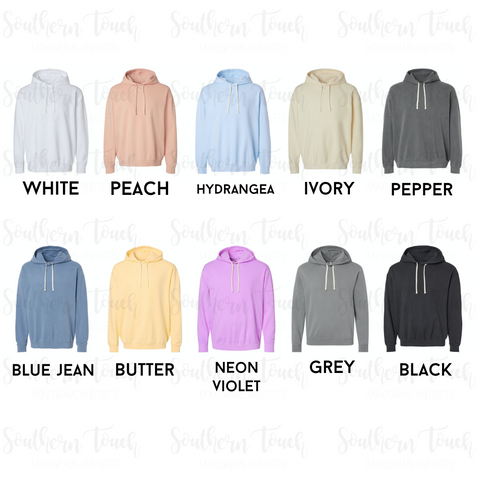 Monogrammed comfort color sweatshirt outlet
