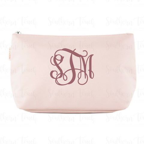 Monogrammed Motion Cosmetic Bag