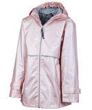Monogrammed Girls' New Englander Rain Jacket