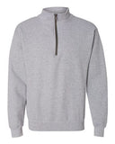 Monogrammed Quarter Zip Cadet Collar Pullover Sweatshirt