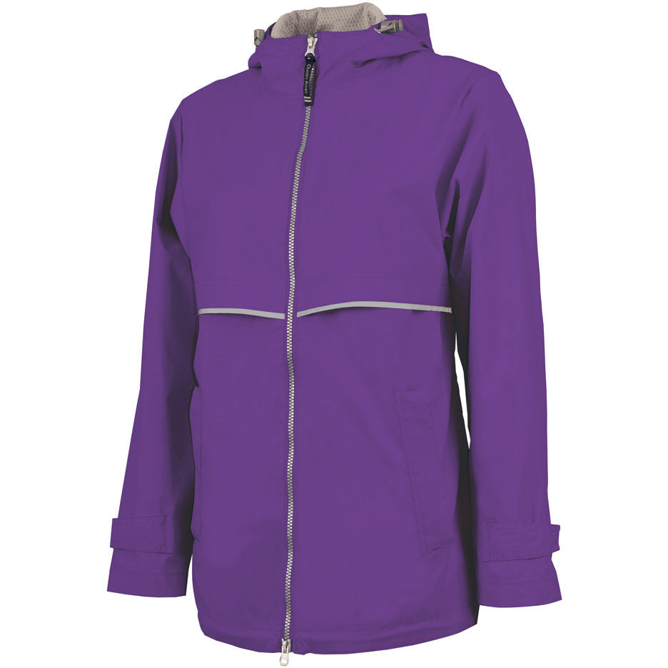 Monogrammed New Englander Rain Jacket – Southern Touch Monograms