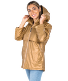 Monogrammed Leopard New Englander Rain Jacket