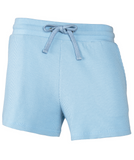 Monogrammed Waffle Knit Lounge Shorts