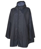 Monogrammed Polka Dot Pack-N-Go Poncho