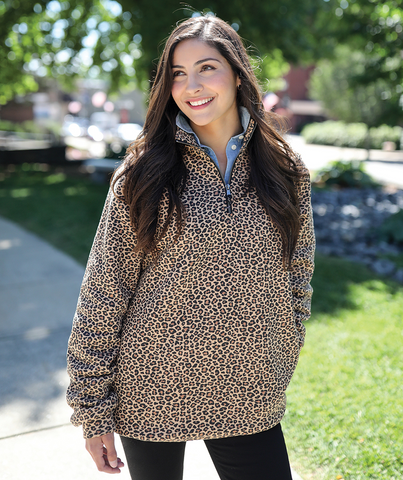 Unisex quarter zip sales pullover