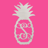 Pineapple Wooden Monogram