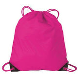 Monogrammed Drawstring Backpack