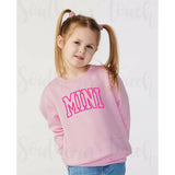 Embroidered Mini Toddler Crewneck Sweatshirt