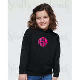 Monogrammed Toddler Hoodie Sweatshirt