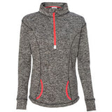 Monogrammed Ladies 1/4 Zip Cosmic Fleece Pullover