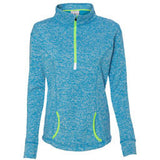 Monogrammed Ladies 1/4 Zip Cosmic Fleece Pullover