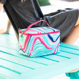 Monogrammed Marble-ous Cosmetic Bag