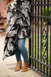 Monogrammed Back Camo Plush Blanket