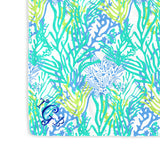Monogrammed Deep Dive Plush Blanket
