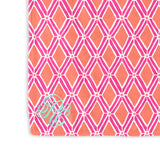 Monogrammed Wanderlust Plush Blanket