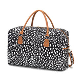 Monogrammed Spotted Travel Bag