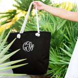 Monogrammed Castaway Tote Bag