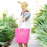 Monogrammed Castaway Tote Bag