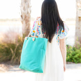 Monogrammed Castaway Tote Bag