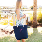 Monogrammed Castaway Tote Bag