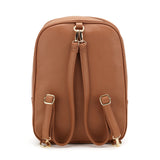 Monogrammed Camel Backpack