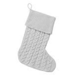 Monogrammed Cable Knit Christmas Stocking