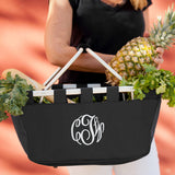Monogrammed Market Basket