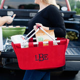 Monogrammed Market Basket