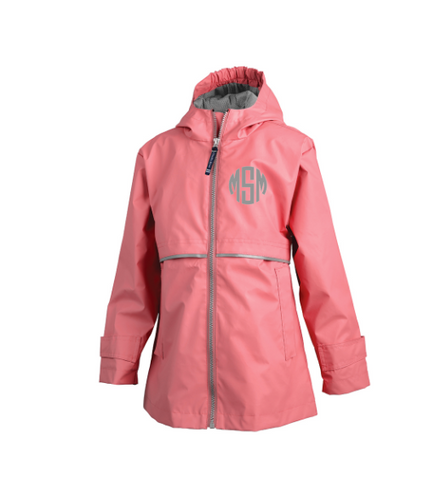 Monogrammed New Englander Rain Jacket