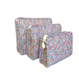 Monogrammed Garden Floral Roadie Pouch