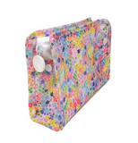 Monogrammed Meadow Floral Roadie Pouch