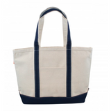 Monogrammed Medium Canvas Tote
