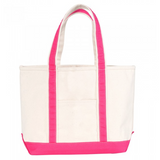 Monogrammed Medium Canvas Tote