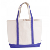 Monogrammed Medium Canvas Tote