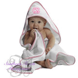 Monogrammed Hooded Baby Towel