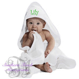 Monogrammed Hooded Baby Towel