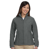 Monogrammed Ladies Fleece Full Zip Jacket