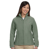 Monogrammed Ladies Fleece Full Zip Jacket