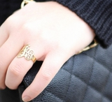 Monogrammed Classic Ring