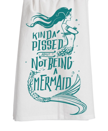 Mermaid Dish Towel