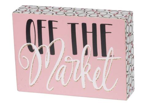 Off the Market Box Sign