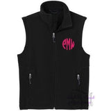 Monogrammed Youth Fleece Vest