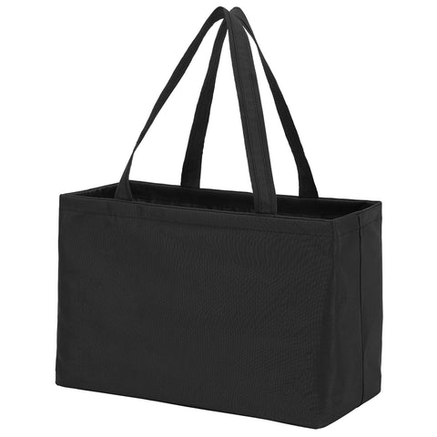 Monogram Tote Bag with 100% Cotton Canvas and a Chic Personalized Monogram  (Black Block Letter - M.) : : Shoes & Handbags